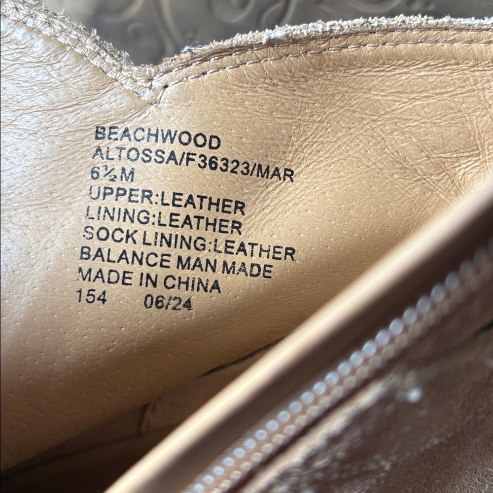 House of Harlow Beachwood Leather Suede Booties - Picture 6 of 7